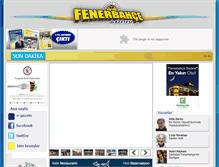 Tablet Screenshot of fenerbahcegazetesi.com